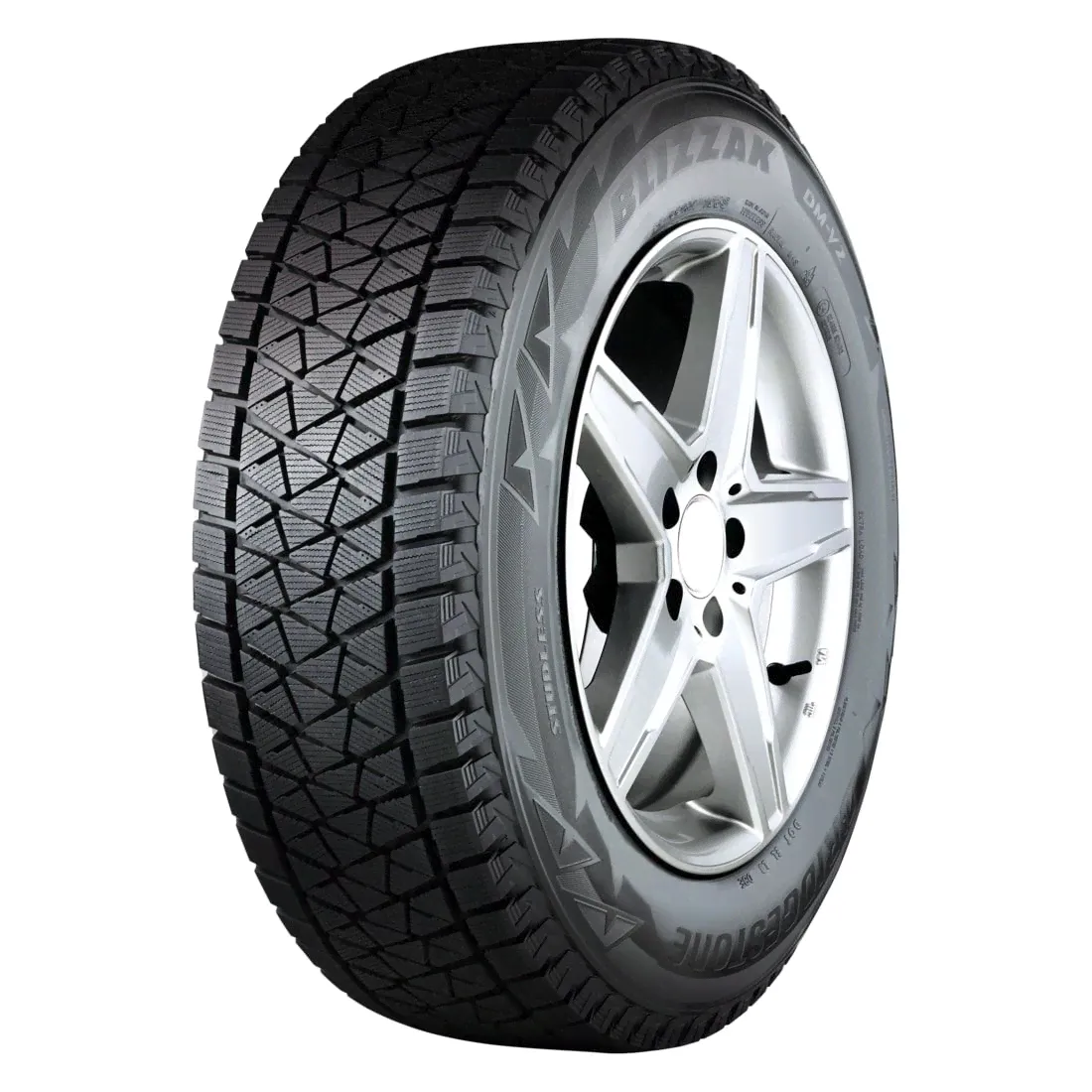 Bridgestone Автошина 275/70-16 Bridgestone Blizzak DM-V2 114R Шины зимние 275/70 R16 114R Нешипованные-0